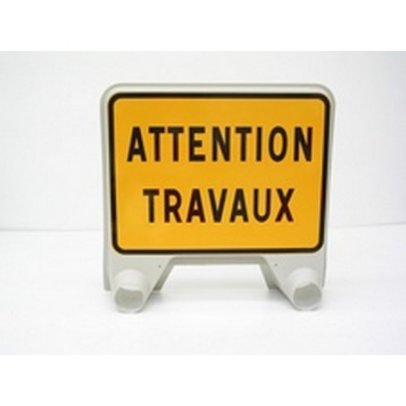 Panneau Temporaire Mistral Attention Travaux Kc1 22p C180x60 Panneau Temporaire Mistral Attention Travaux Kc1 22p C180x60